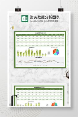 公司财务报销费用统计分析Excel模板